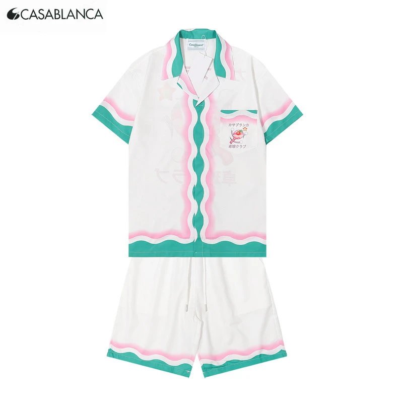 CASABLANCA Cartoon Set White
