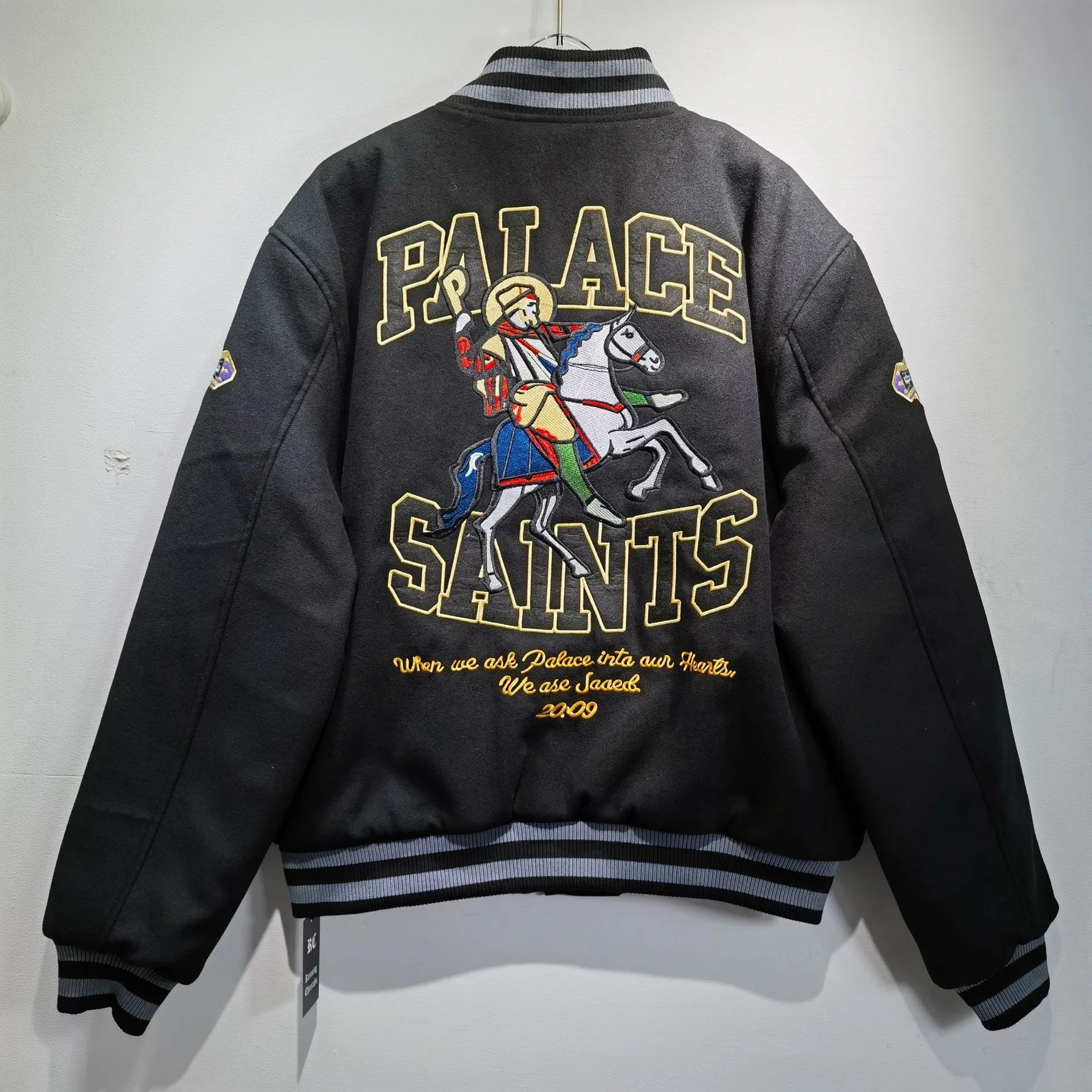Palace Saints Black Jacket
