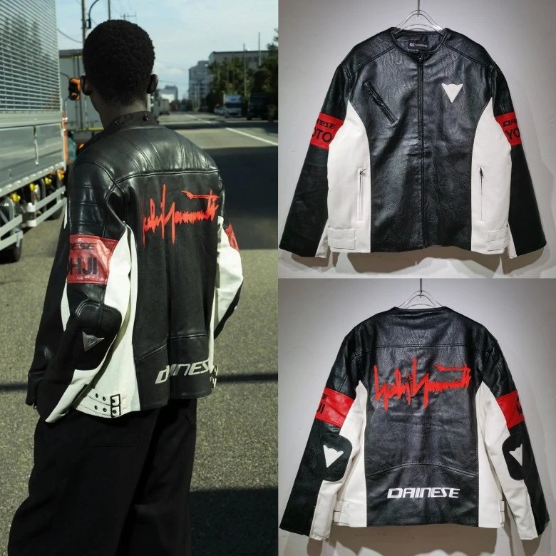 DAINESE Biker Style Jacket Black