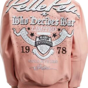 Pelle Pelle WDW Streetwear Pink Jacket