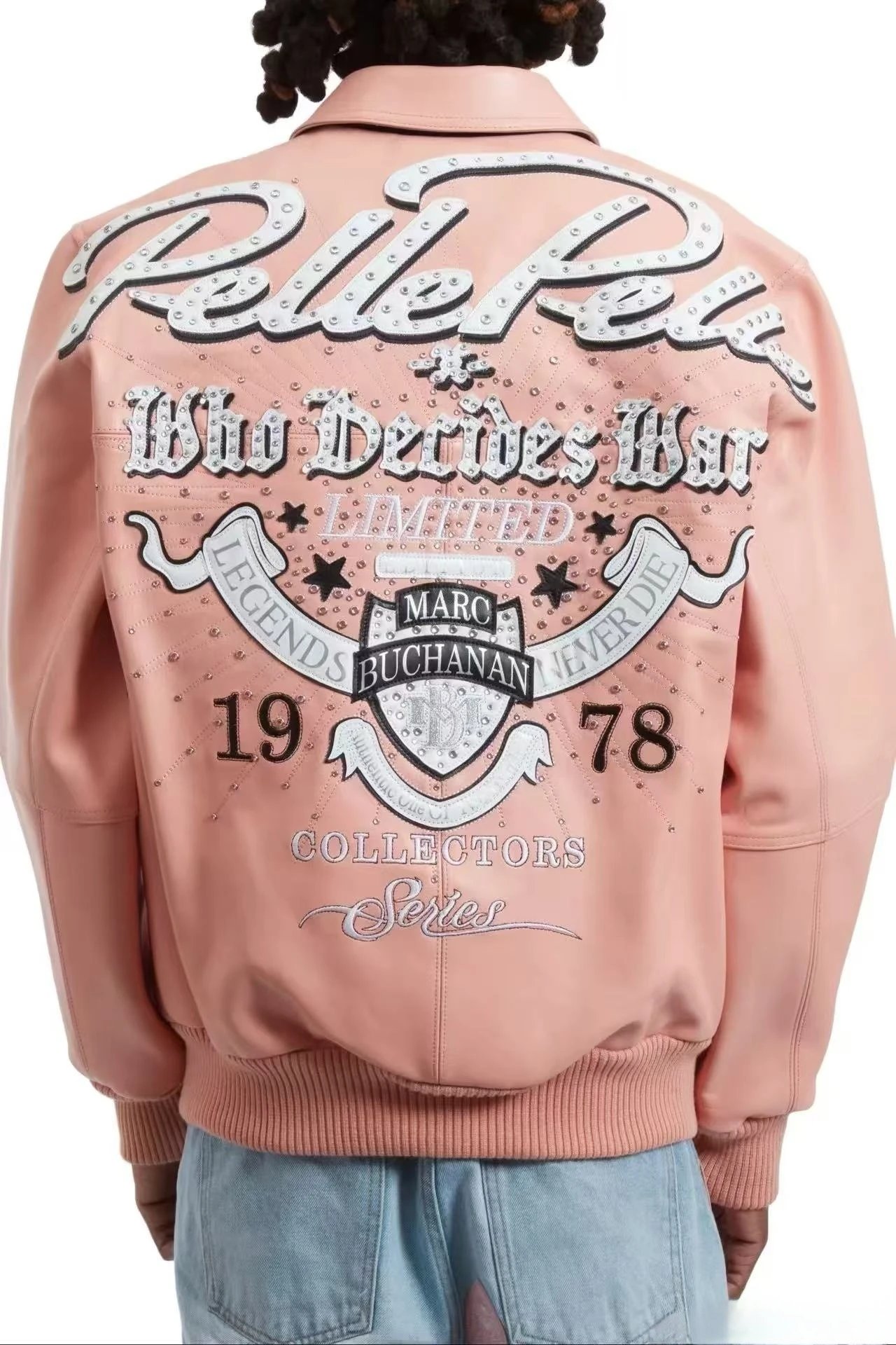 Pelle Pelle WDW Streetwear Pink Jacket