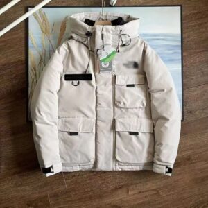 The North Face Workwear-Style Down Jacket White