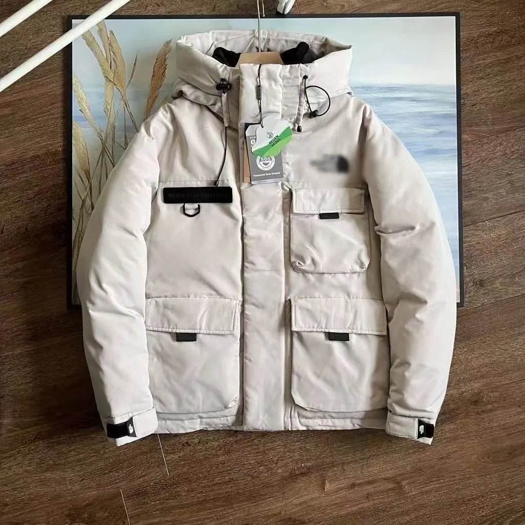 The North Face Workwear-Style Down Jacket White