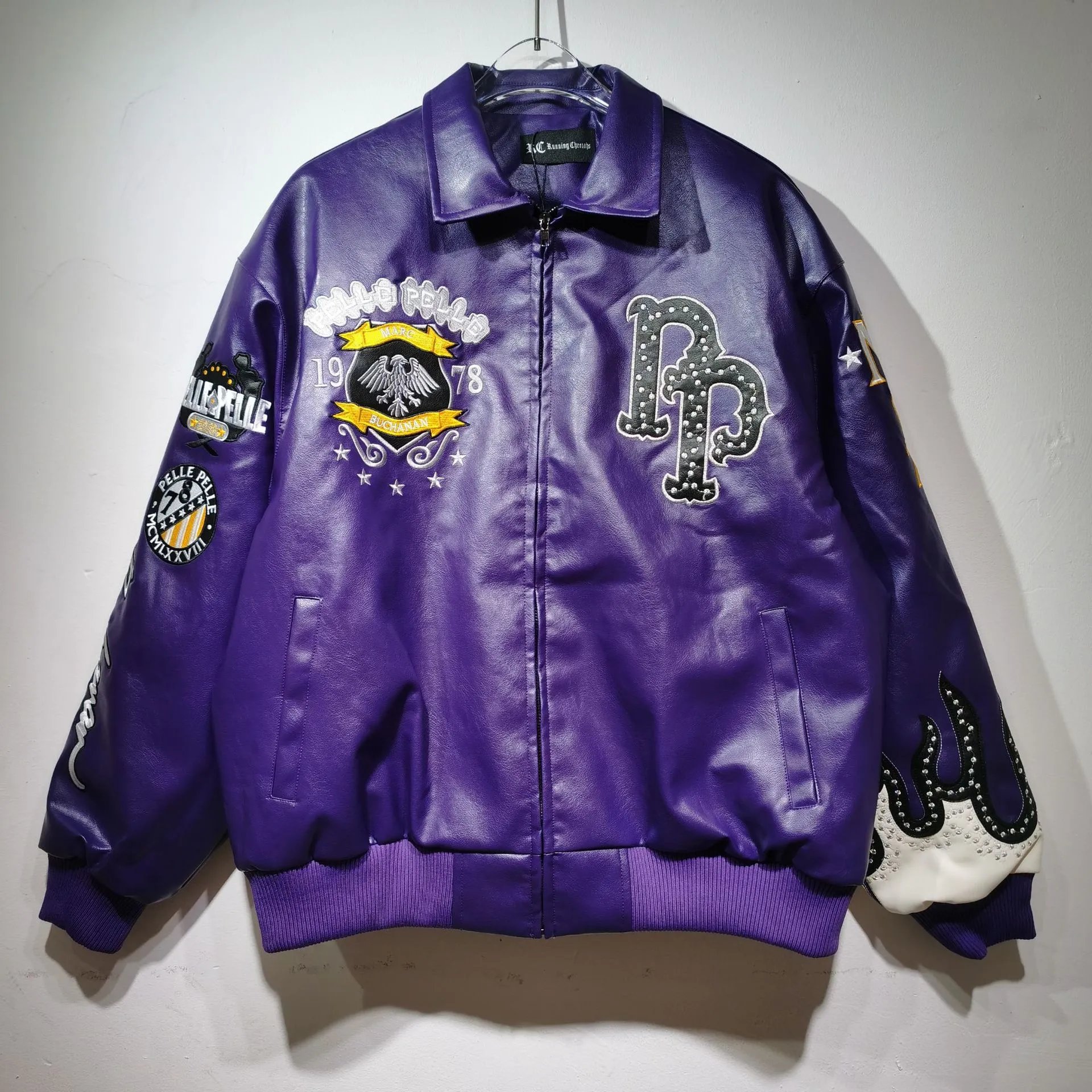 Pelle1978 Street Style Purple