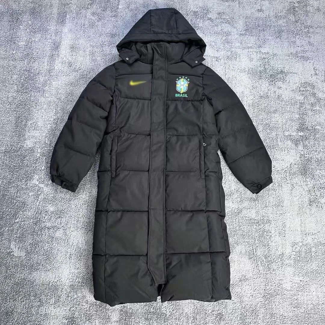 Nike Brazil Team Sports Down Jacket Black
