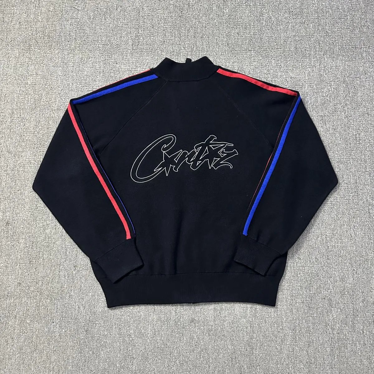 Corteiz Streetwear Jacket Black