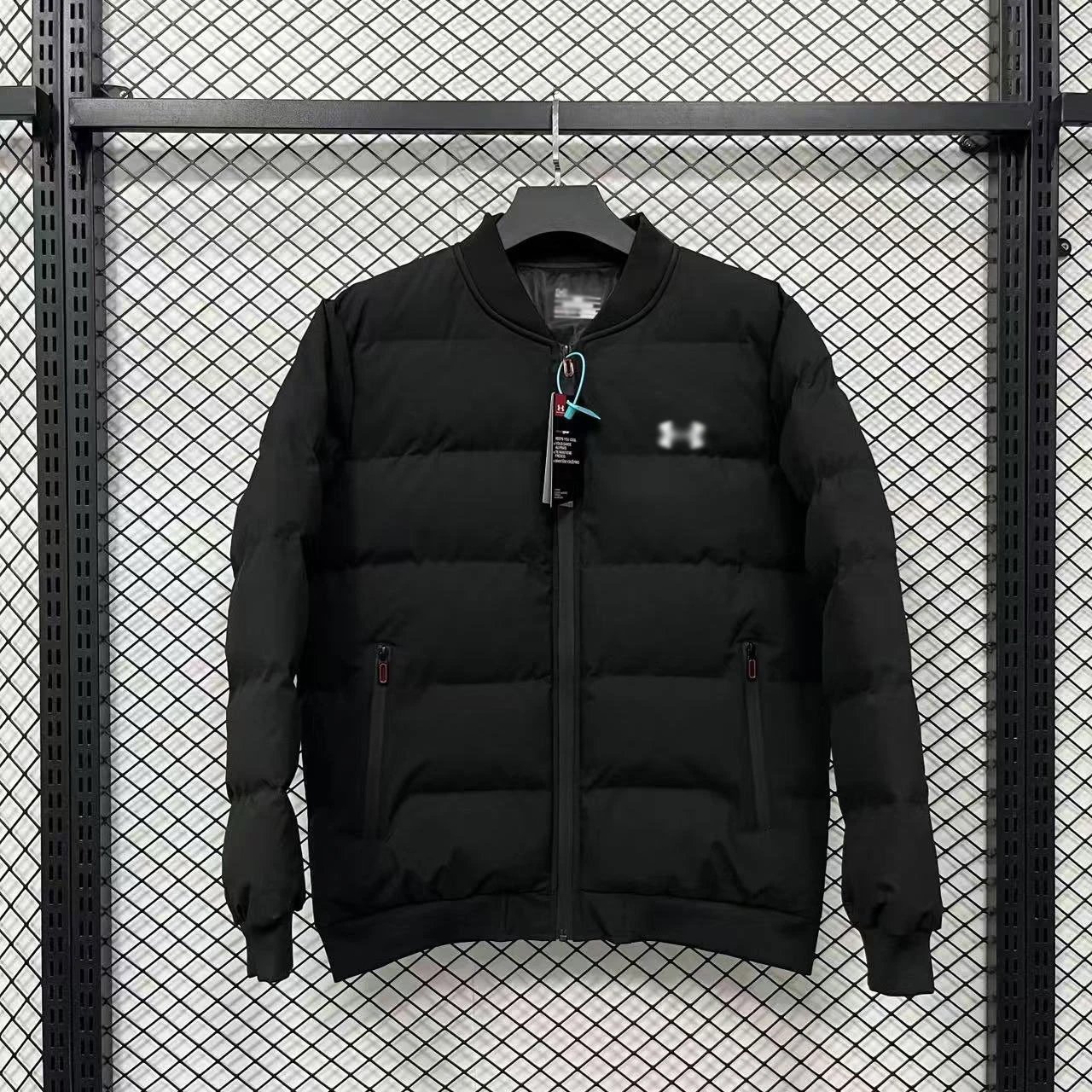 Under Armour Down Baseball Jacket Black