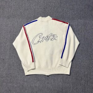 Corteiz Sports Jacket White