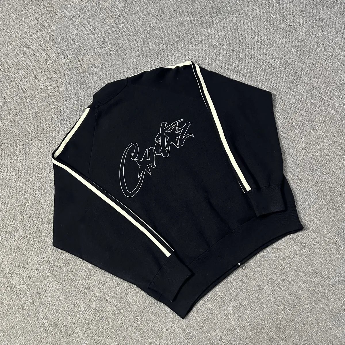 Corteiz Streetwear Coat Black
