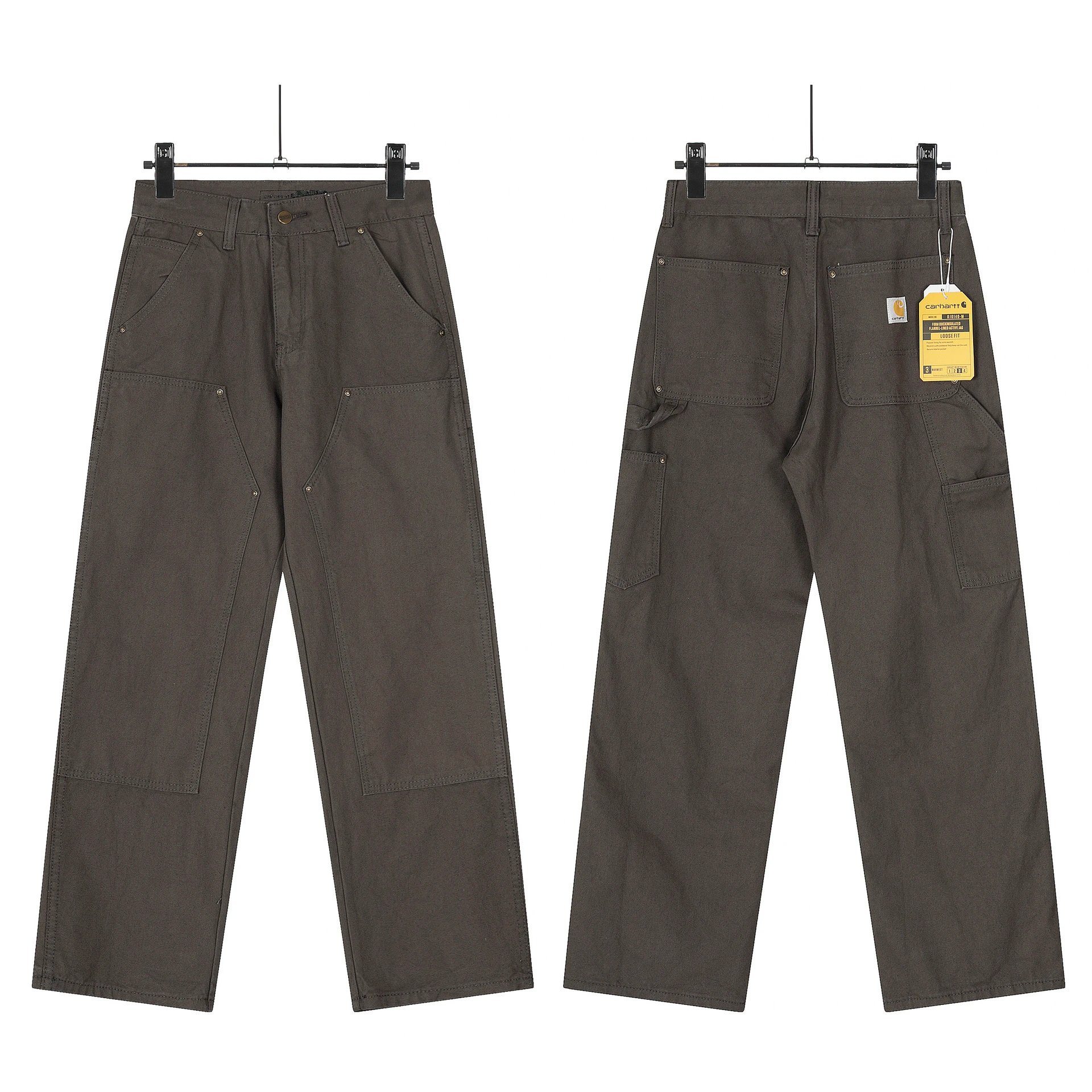 Carhartt Workwear Style Trousers Army Green