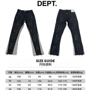 Gallery Dept. Workwear Style Pants Black