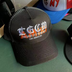 Chrome Hearts Street Style Black Trucker Cap