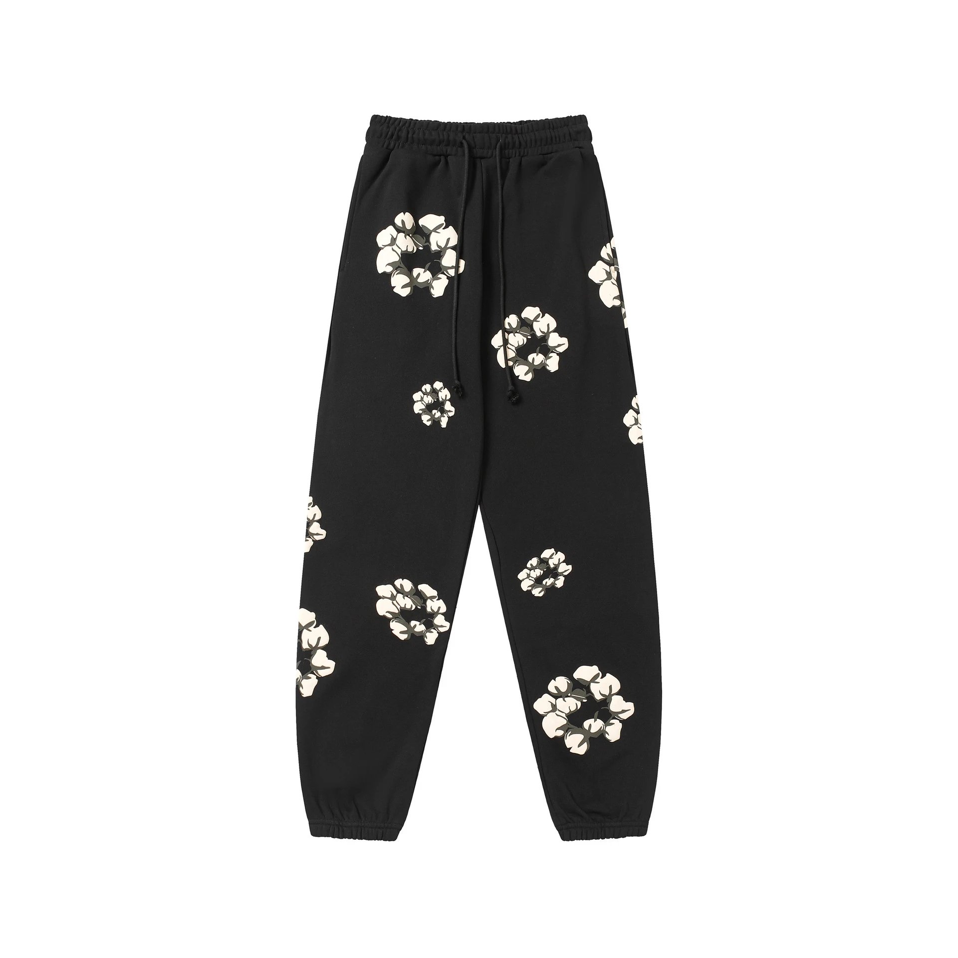 Denim Tears Printed Windbreaker Pants Black