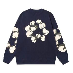 Denim Tears Cotton Sweatshirt Navy