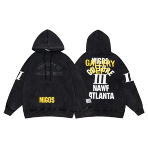 Gallery Dept. Migos Streetwear Hoodie Black