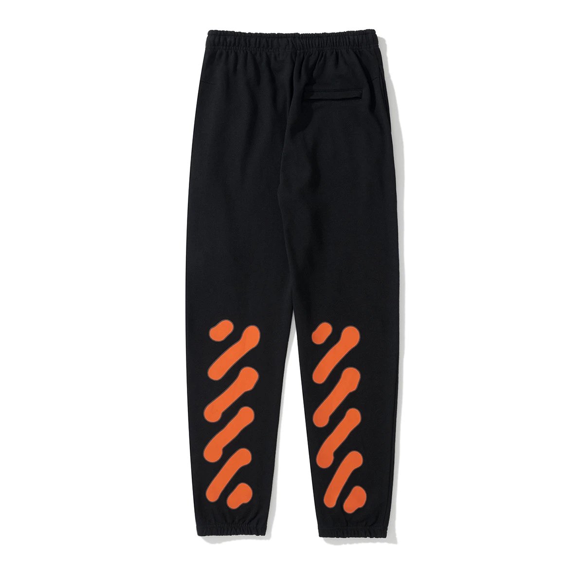 Off-White Diag High-Street Cuffed Pants Black