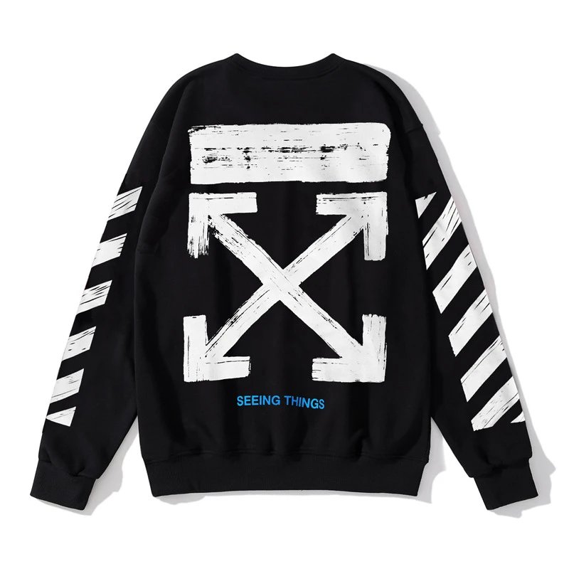 Off-White Arrow Print High-Street Black