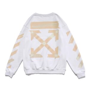 Off-White Arrow Streetwear Hoodie White