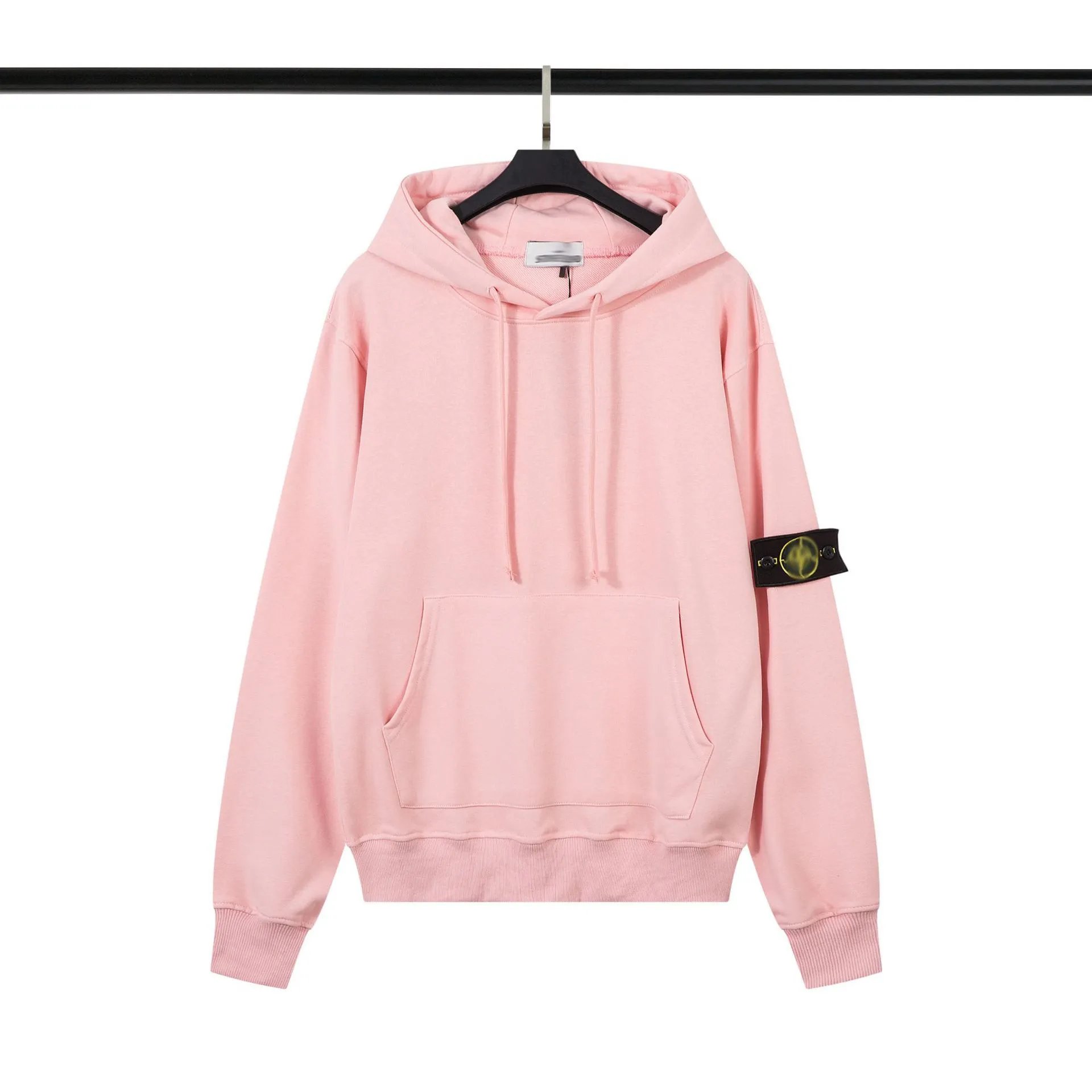 Stone Island High-Street Hoodie in Pink