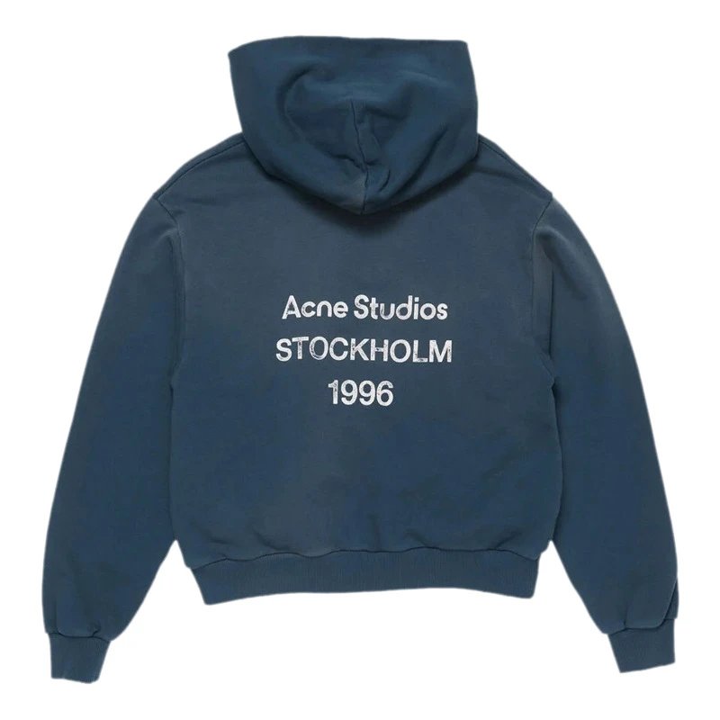 Acne 1996 High-Street Sweatshirt Navy