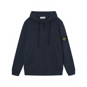 Stone Island High-Street Hoodie in Navy
