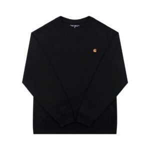 Carhartt American Workwear Small Logo Long Sleeve Black