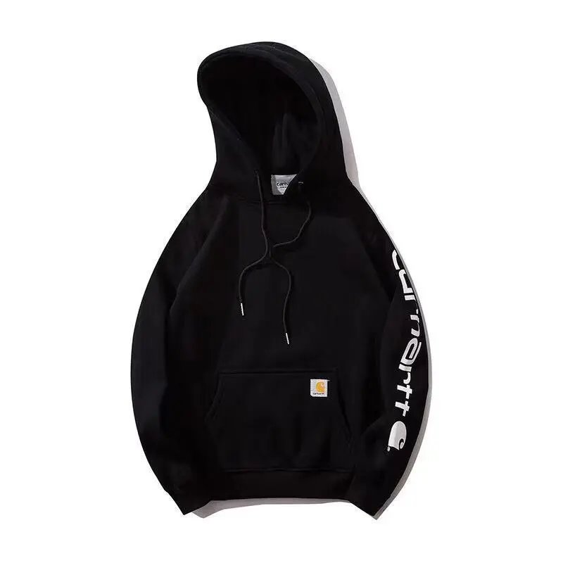 Carhartt WIP High Street Printed Hoodie Black