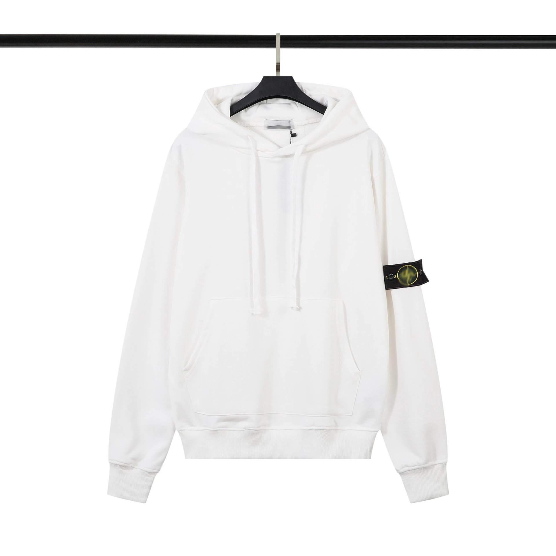 Stone Island Classic High-Street Hoodie White