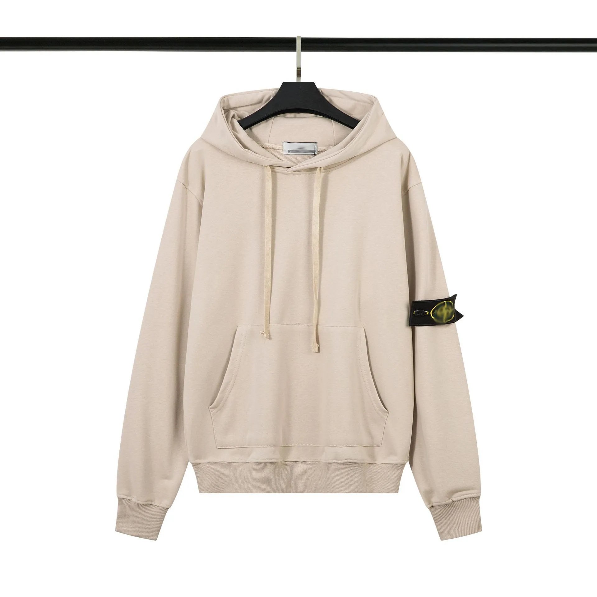 Stone Island High-Street Hoodie in Beige