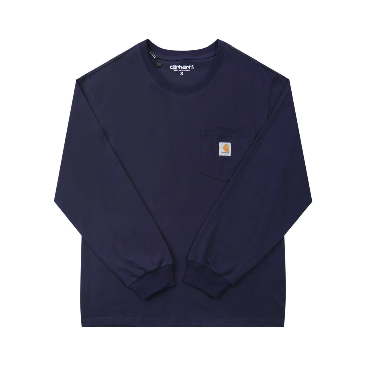 Carhartt Workwear Long Sleeve T-Shirt Navy