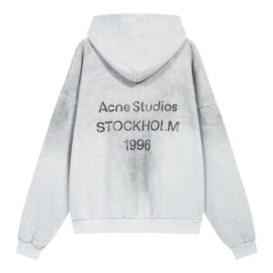 Acne Studios 1996 High-Street Hoodie Gray