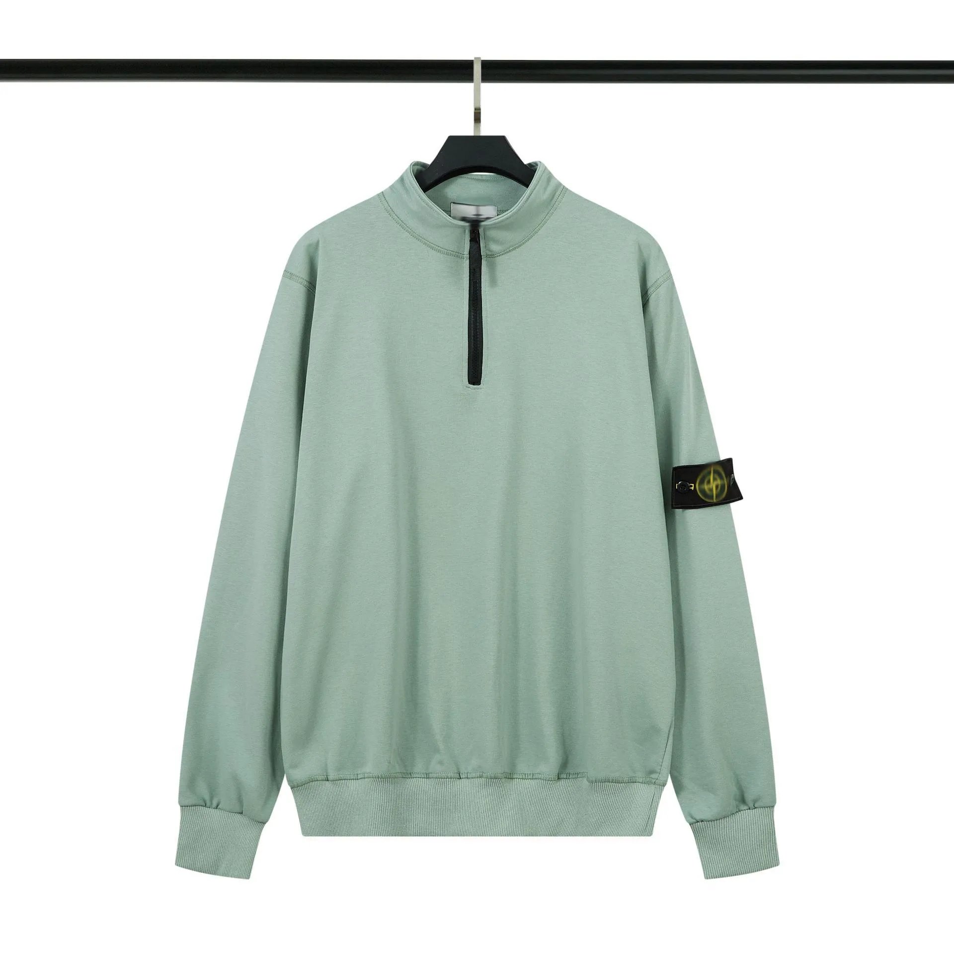 Stone Island High-Street Half-Zip Mint Green