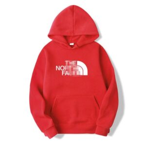 The North Face Classic Print Hoodie Red