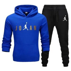 Jordan American Trendy High-Street Set Blue