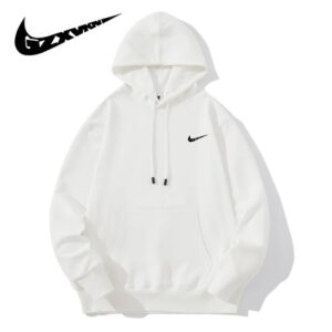 Nike American Streetwear Casual Hoodie - White
