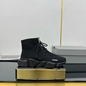 Balenciaga High-Top Street Style Black