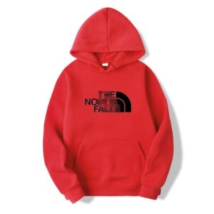 The North Face Streetwear High-Street Print Hoodie Red