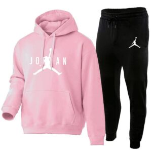 Jordan American Streetwear Set Pink & Black