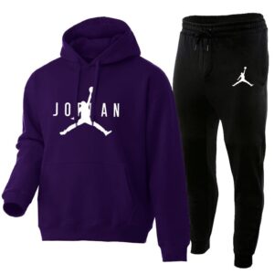 Jordan Classic Street Purple & Black Set