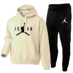 Jordan Streetwear Beige & Black Set