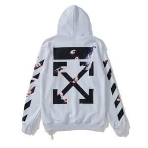 Off-White Arrow Artistic Hoodie White