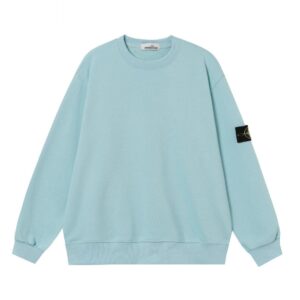 Stone Island Basic Streetwear Light Blue Hoodie
