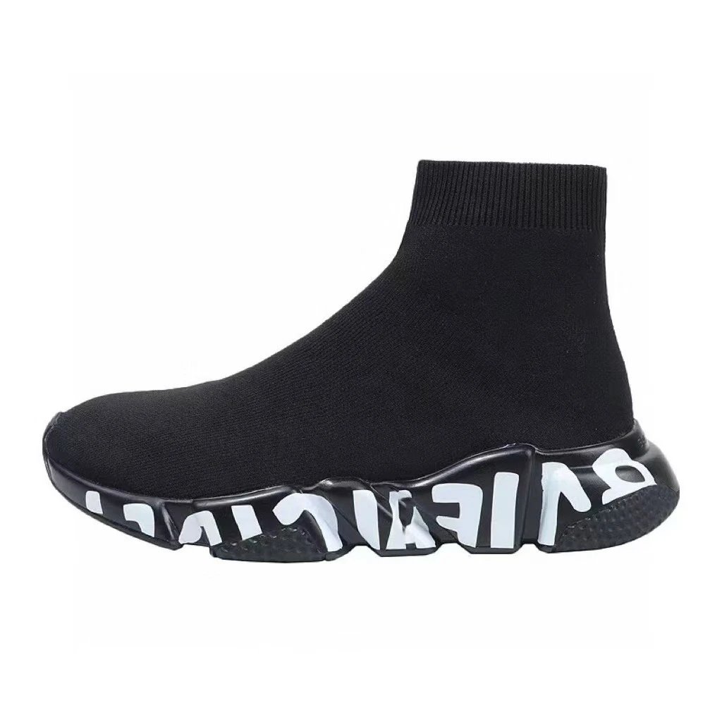 Balenciaga High-Top Sneakers Black