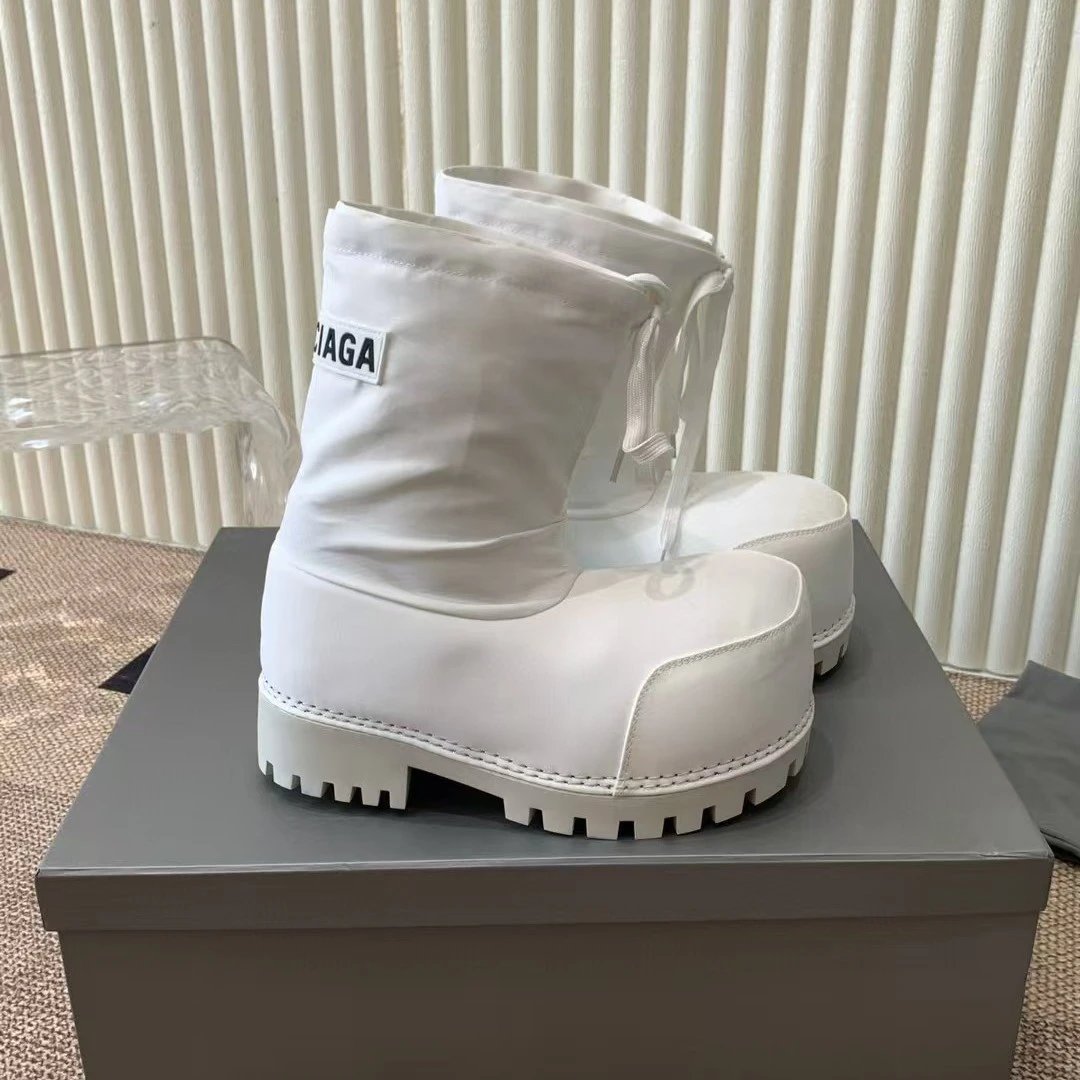 Balenciaga Chunky Boots White