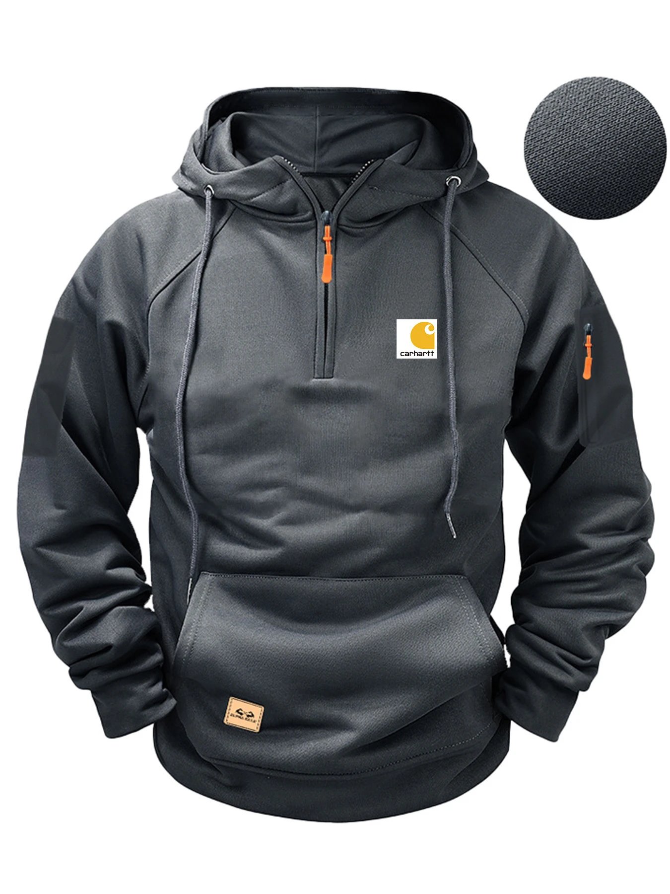 Carhartt Workwear Hoodie Charcoal Gray