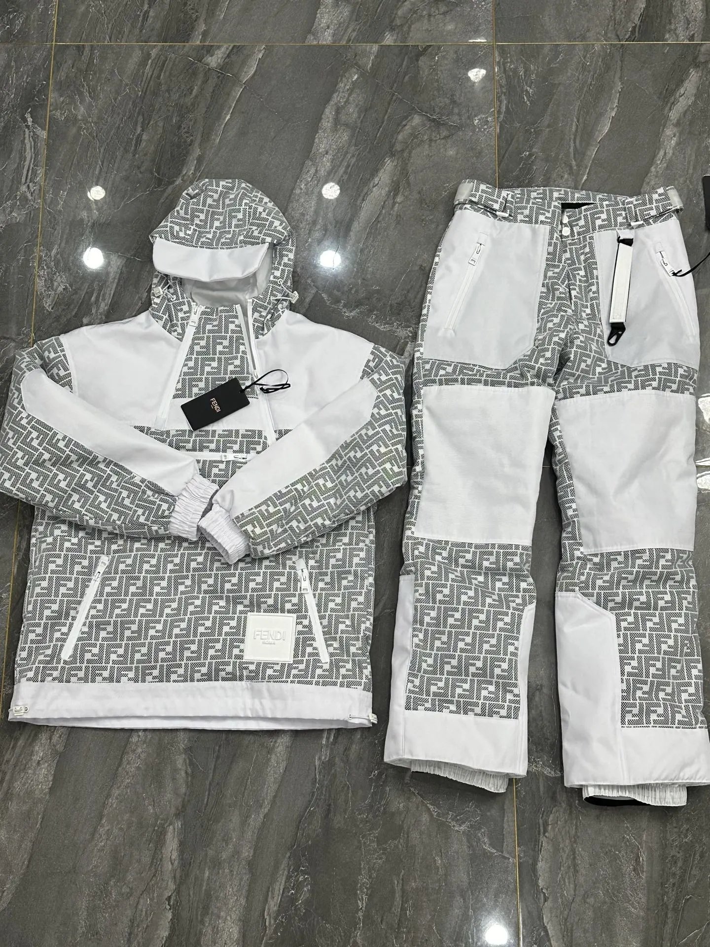 Fendi FF Series Ski Set White