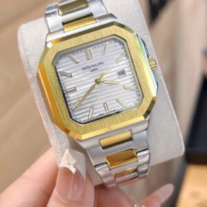Patek Philippe Square Classic Gold-White