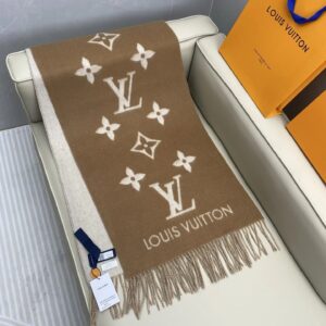 LV Monogram Classic Scarf in Brown