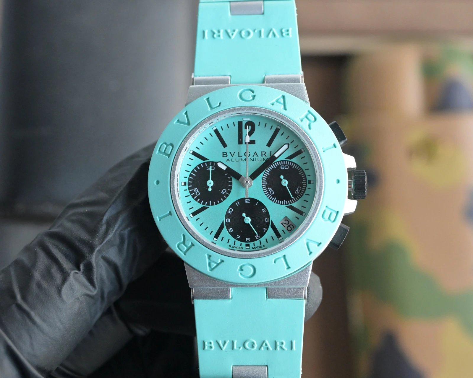 Bvlgari Aluminium Series Sport Mint Green