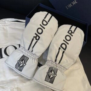 Dior Fashion Gloves White